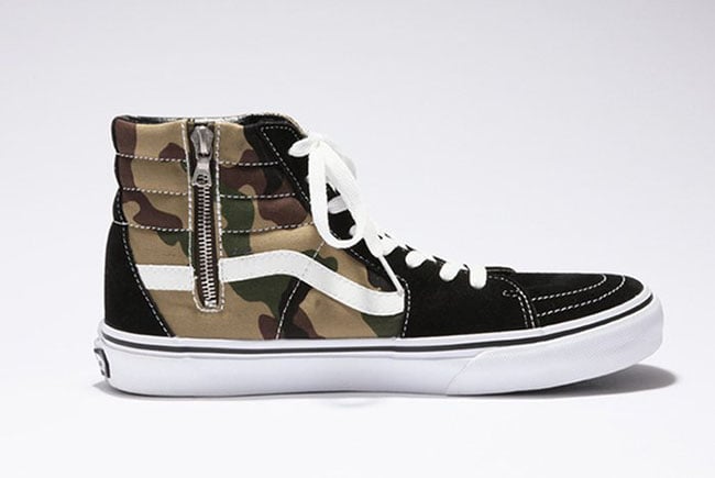 SOPHNET. x Vans SK8-Hi Classic Camo