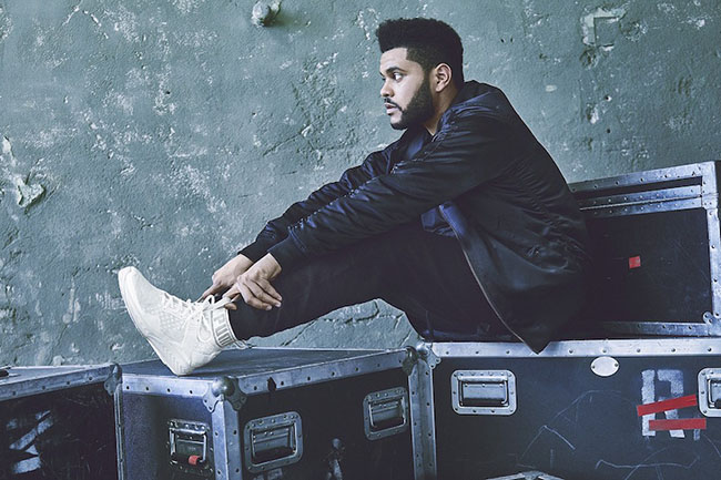 The Weeknd Puma Ignite EvoKnit White Olive