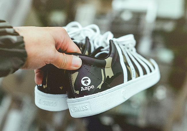 AAPE x K-Swiss Classic 66 Release Date