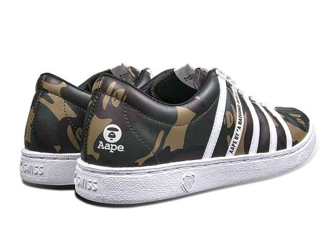 AAPE x K-Swiss Classic 66 Release Date