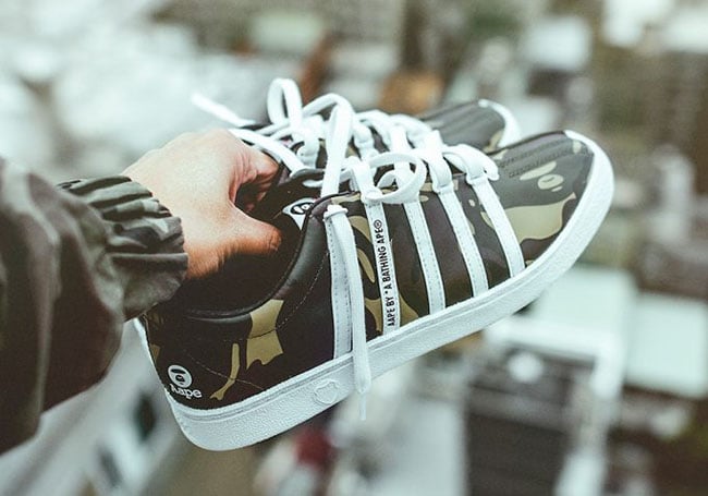 AAPE x K-Swiss Classic 66 Release Date