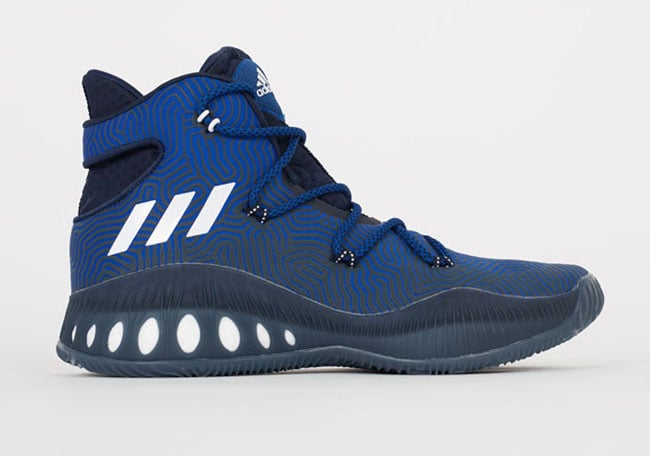 adidas Crazy Explosive in Blue and White
