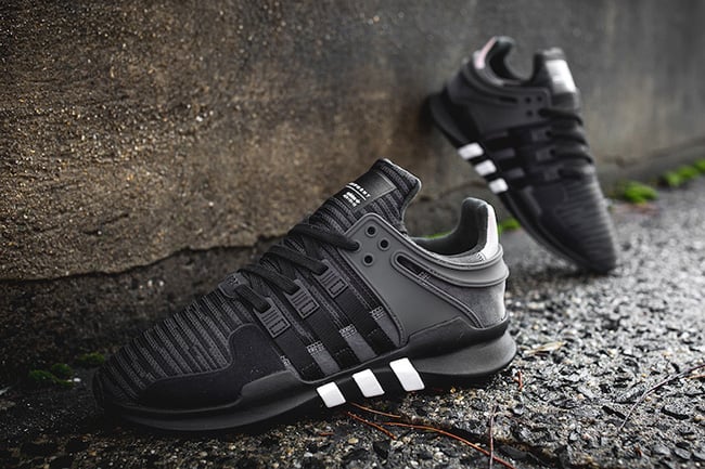 adidas originals eqt support adv black 