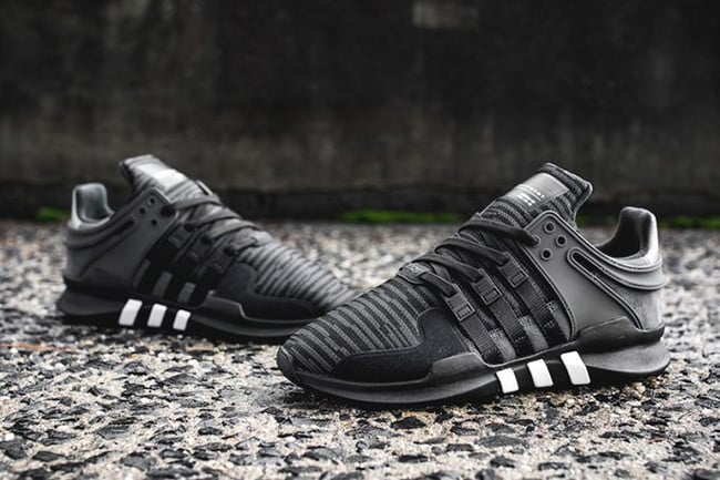 adidas eqt support adv core black