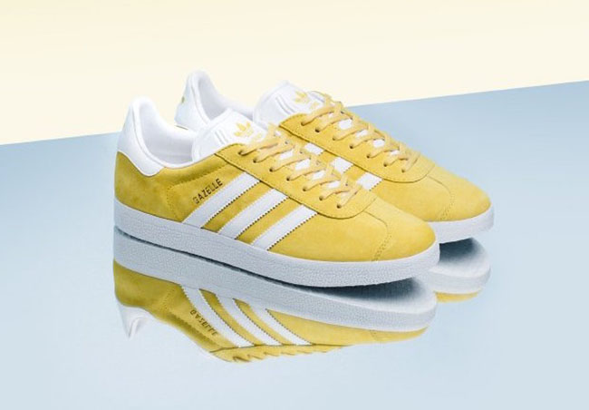 adidas Gazelle Yellow Clear Sky