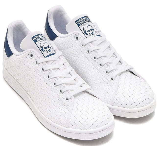 adidas Stan Smith Woven Pack White Blue