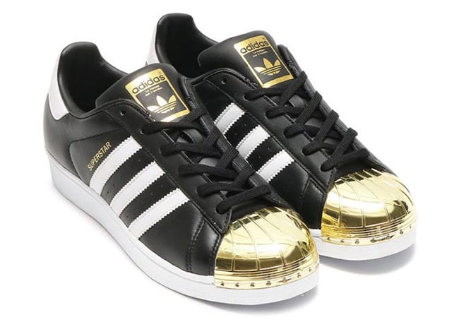 adidas superstar in gold