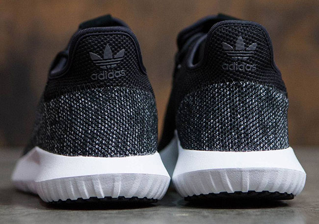 black and white tubular shadow