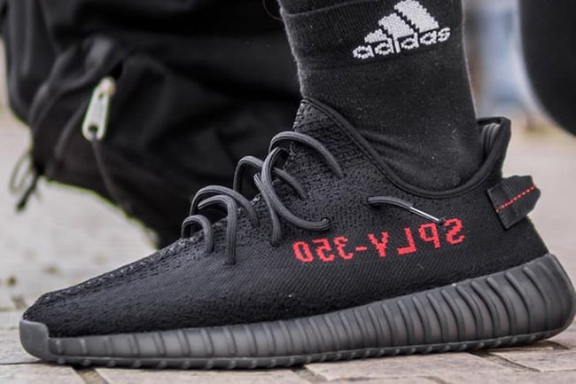Yeezy 350 V2 Bred (Black and Red)