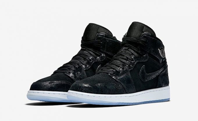 all black suede jordan 1