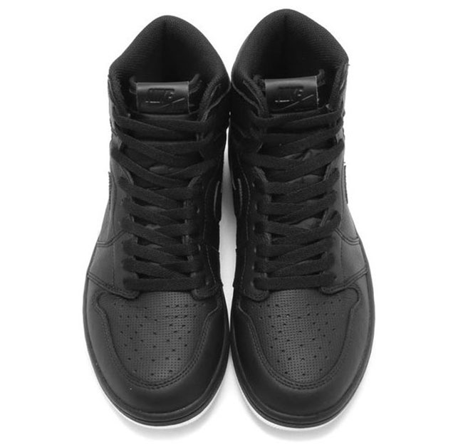 Air Jordan 1 Perforated Black