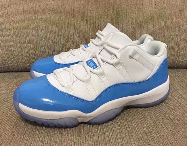 Air Jordan 11 Low University Blue Release