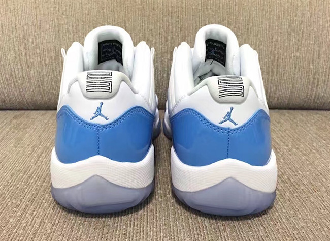 Air Jordan 11 Low UNC University Blue Release Date | SneakerFiles