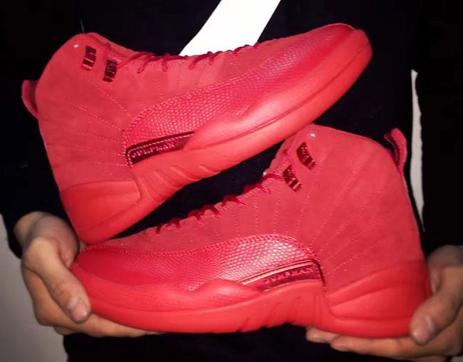 all red jordan 12 release date