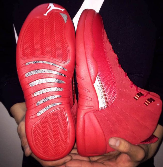 all red jordan 12 release date 2018