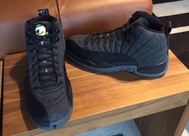 Air Jordan 12 Wool Oregon Ducks PE