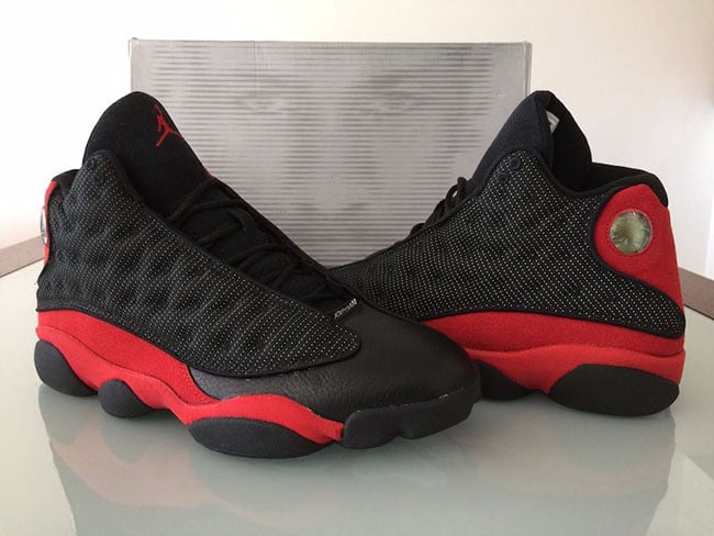 Air Jordan 13 Bred Black Red 2017