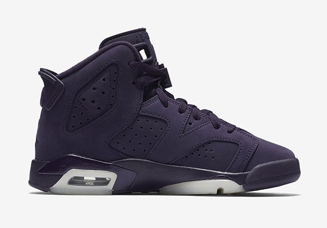 Air Jordan 6 Purple Dynasty Suede