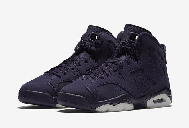 Air Jordan 6 Purple Dynasty Suede