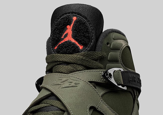 jordan 8 take flight on feet