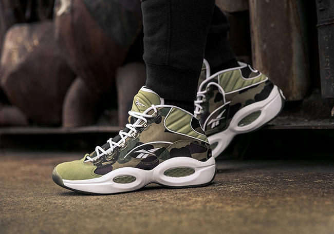 Bape x mita Sneakers x Reebok Question 1st Camo