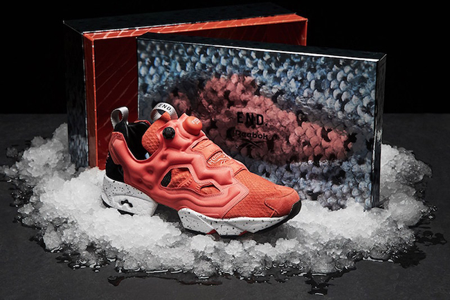 END x Reebok Insta Pump Fury Pink Salmon