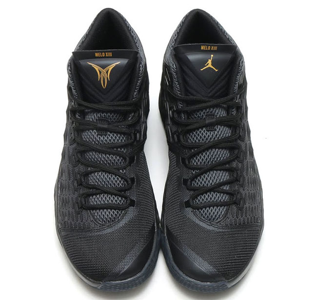 Jordan Melo M13 Black Metallic Gold