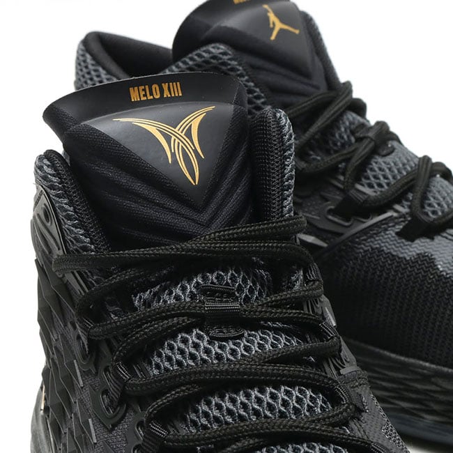 Jordan Melo M13 Black Metallic Gold