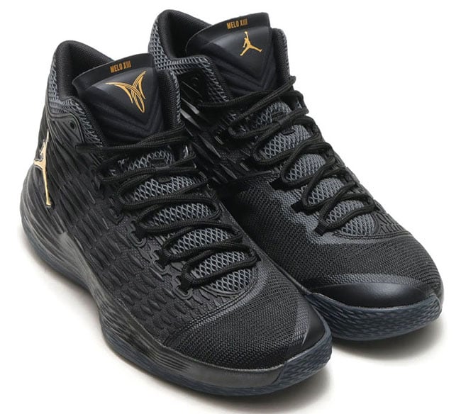 Jordan Melo M13 Black Metallic Gold