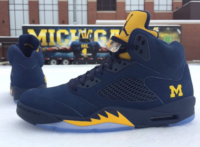 Michigan Air Jordan 5