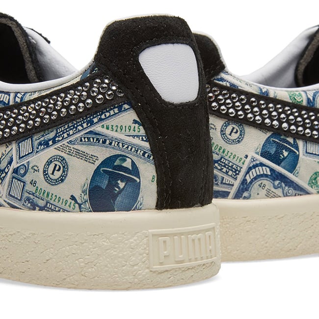 mita sneakers x Puma Clyde $1000 Bill