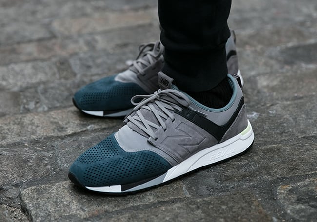 new balance 247 green white