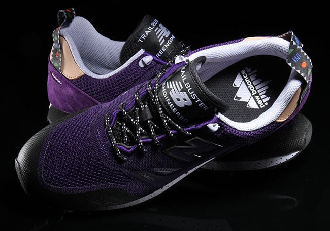 New Balance Trailbuster Engineered Purple Black