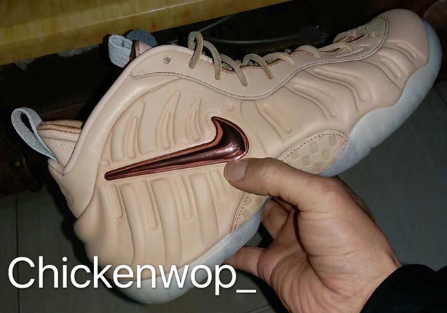 Nike Air Foamposite Pro Premium Tan Leather