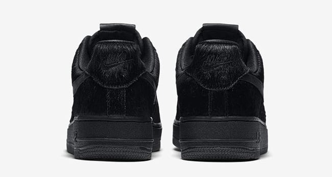 Nike Air Force 1 Low Pony Hair Black 616725-006 | SneakerFiles