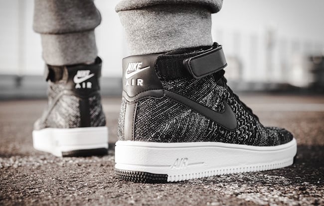 air force 1 flyknit oreo