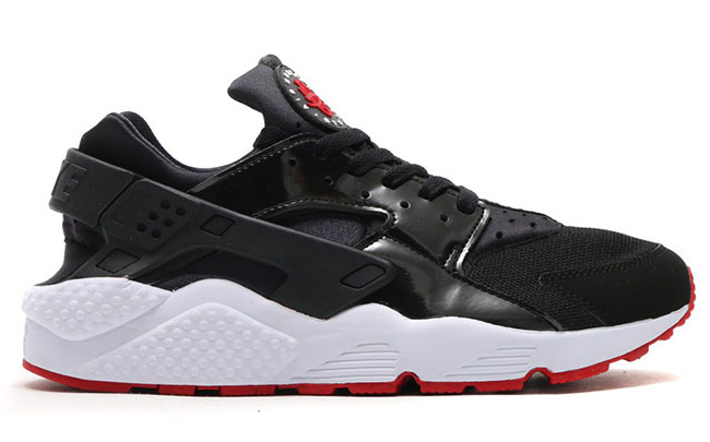 huarache nike red and black