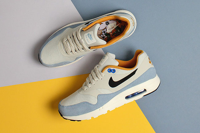 Nike Air Max 1 Ultra Essential Light Bone Bluecap