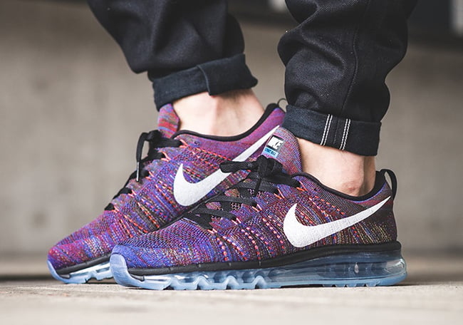 Nike Air Max Flyknit Multicolor Blue Red