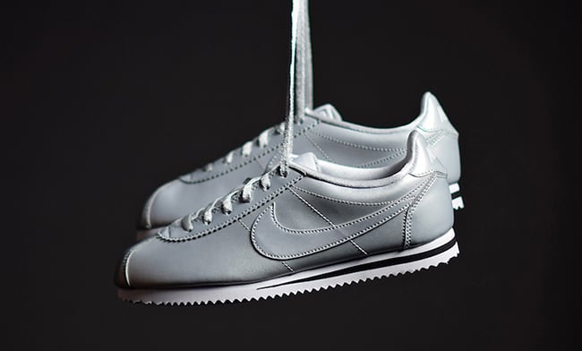 Nike Cortez Metallic Silver