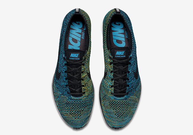 Nike Flyknit Racer Blue Glow 2017