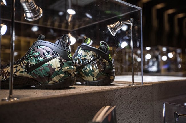 Nike Foamposite Display Shanghai Exhibit