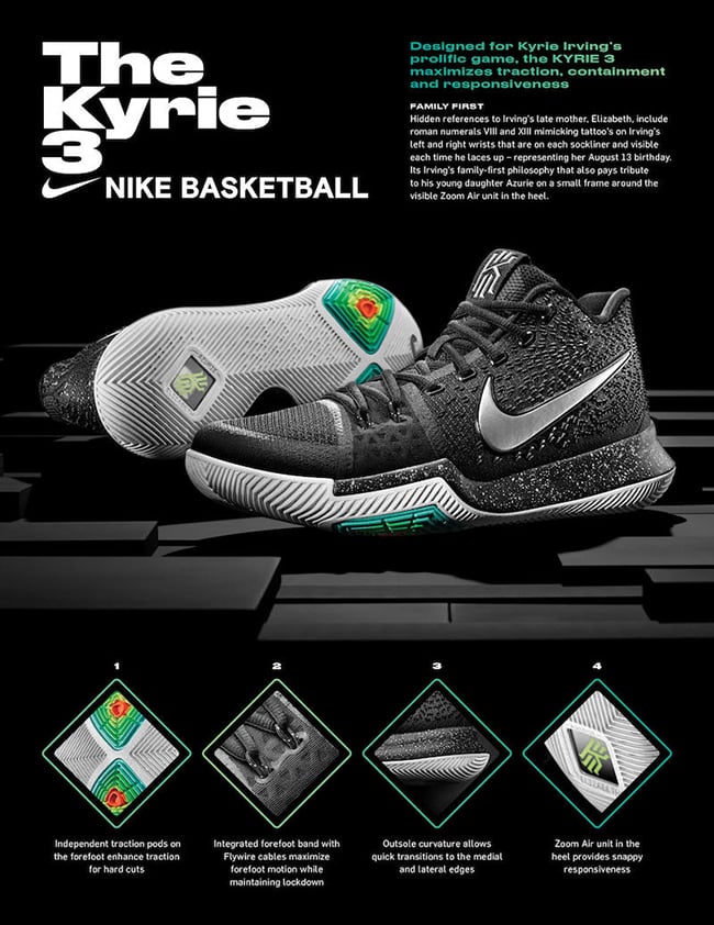 kyrie 3 black and ice