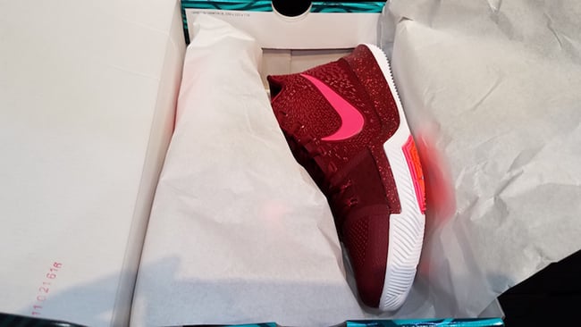 Nike Kyrie 3 Hot Punch Team Red Release