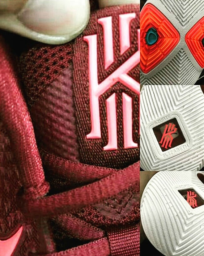 Nike Kyrie 3 Team Red Total Crimson Pink Blast