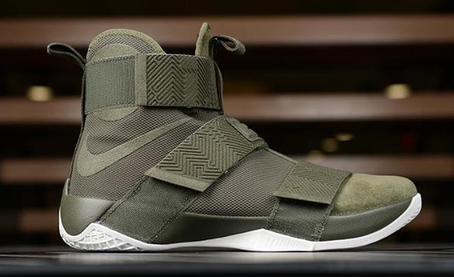 Nike LeBron Soldier 10 Lux Olive Green