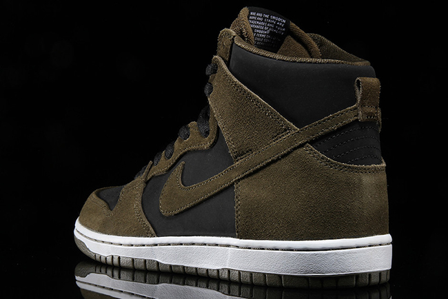 nike sb dunk high olive