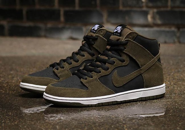 Nike SB Dunk High Dark Loden Olive 