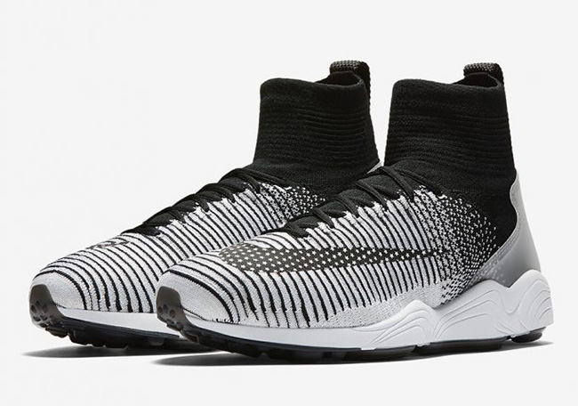 Nike Zoom Mercurial Flyknit Black and White Available Now