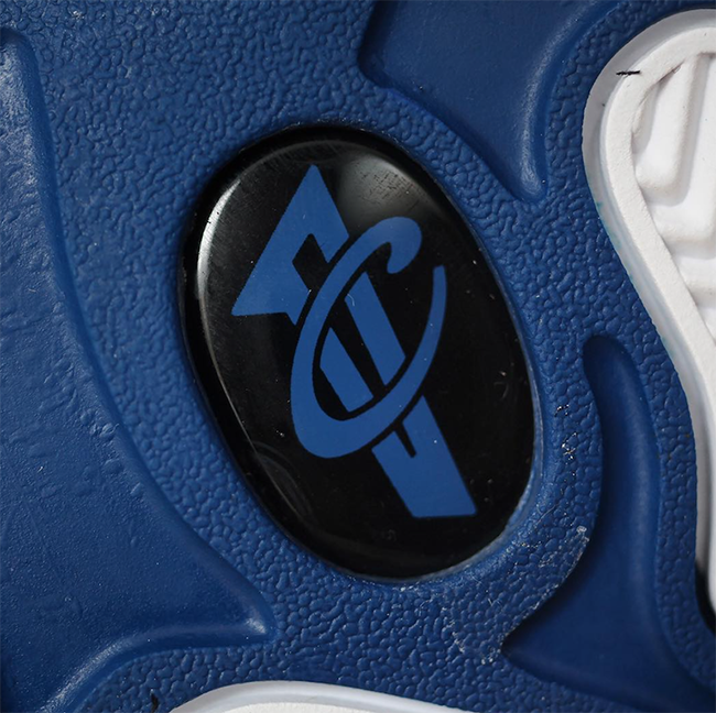 Orlando Magic Nike Air Penny 4 White Atlantic Blue